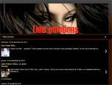 Tablet Screenshot of liouemotions.blogspot.com