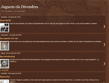 Tablet Screenshot of juguemelsdivendres.blogspot.com