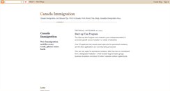 Desktop Screenshot of canimmigrate.blogspot.com