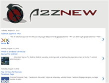 Tablet Screenshot of a2znew.blogspot.com