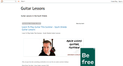 Desktop Screenshot of guitaristbandscore.blogspot.com