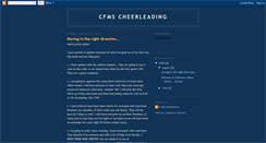 Desktop Screenshot of cfmscheercoach.blogspot.com