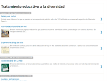 Tablet Screenshot of eva-tratamientoeducativoaladiversidad.blogspot.com