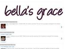 Tablet Screenshot of bellas-grace.blogspot.com