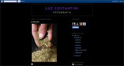 Desktop Screenshot of luzcostantini.blogspot.com