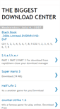 Mobile Screenshot of biggestdownloadcenter.blogspot.com
