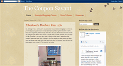 Desktop Screenshot of couponsavant.blogspot.com