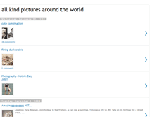 Tablet Screenshot of photos-of-the-world.blogspot.com