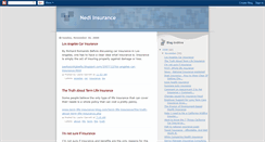 Desktop Screenshot of nediinsurance.blogspot.com