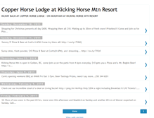 Tablet Screenshot of copperhorselodge.blogspot.com