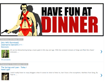 Tablet Screenshot of havefunatdinner.blogspot.com