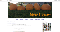 Desktop Screenshot of mamathompson.blogspot.com