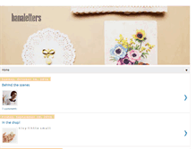 Tablet Screenshot of hana-wordsinabox.blogspot.com