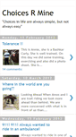 Mobile Screenshot of choicesrmine.blogspot.com