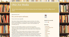 Desktop Screenshot of obiejoebooks.blogspot.com