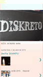 Mobile Screenshot of diskreto.blogspot.com