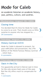 Mobile Screenshot of modeforcaleb.blogspot.com