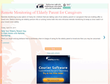 Tablet Screenshot of elderlyparentcaregiving.blogspot.com