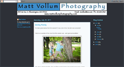 Desktop Screenshot of mattvollum.blogspot.com