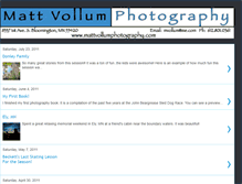 Tablet Screenshot of mattvollum.blogspot.com