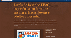 Desktop Screenshot of escolaebac.blogspot.com