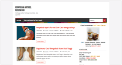 Desktop Screenshot of berbagaiartikel-kesehatan.blogspot.com