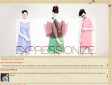 Tablet Screenshot of expressionize.blogspot.com