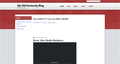 Desktop Screenshot of myoldkyhome.blogspot.com