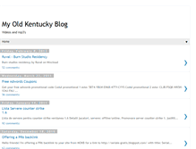 Tablet Screenshot of myoldkyhome.blogspot.com