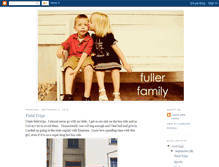 Tablet Screenshot of fullerfamilyblog.blogspot.com