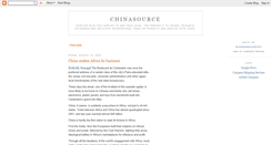 Desktop Screenshot of chinasource.blogspot.com