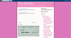 Desktop Screenshot of home-job-online.blogspot.com