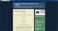 Desktop Screenshot of conjuntomiradoresdesanlorenzo.blogspot.com