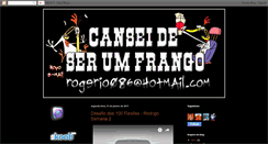 Desktop Screenshot of canseideserumfrango.blogspot.com