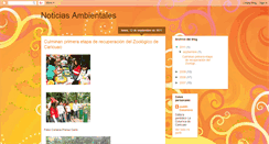Desktop Screenshot of lacolumnadecaricuaonoticiasambientale.blogspot.com