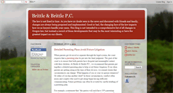 Desktop Screenshot of brittle-law-blog.blogspot.com