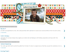 Tablet Screenshot of collinscrazyquest.blogspot.com