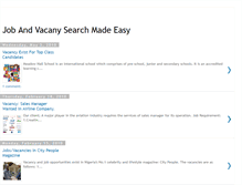 Tablet Screenshot of jobsearch-nigeria.blogspot.com