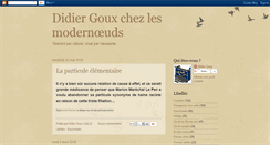 Desktop Screenshot of didiergouxquarto.blogspot.com