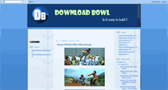 Desktop Screenshot of downloadbowl.blogspot.com