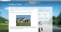 Desktop Screenshot of cottagetocastle.blogspot.com