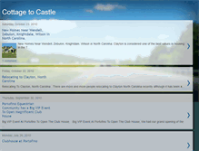 Tablet Screenshot of cottagetocastle.blogspot.com