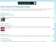 Tablet Screenshot of brianshannonphotography.blogspot.com