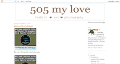 Desktop Screenshot of 505mylove.blogspot.com