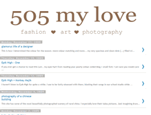 Tablet Screenshot of 505mylove.blogspot.com