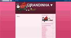Desktop Screenshot of cirandinha-adriana.blogspot.com