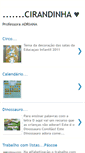 Mobile Screenshot of cirandinha-adriana.blogspot.com