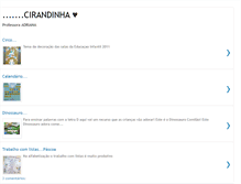 Tablet Screenshot of cirandinha-adriana.blogspot.com