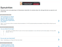 Tablet Screenshot of dysnutrition.blogspot.com