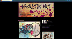 Desktop Screenshot of nakritikart.blogspot.com